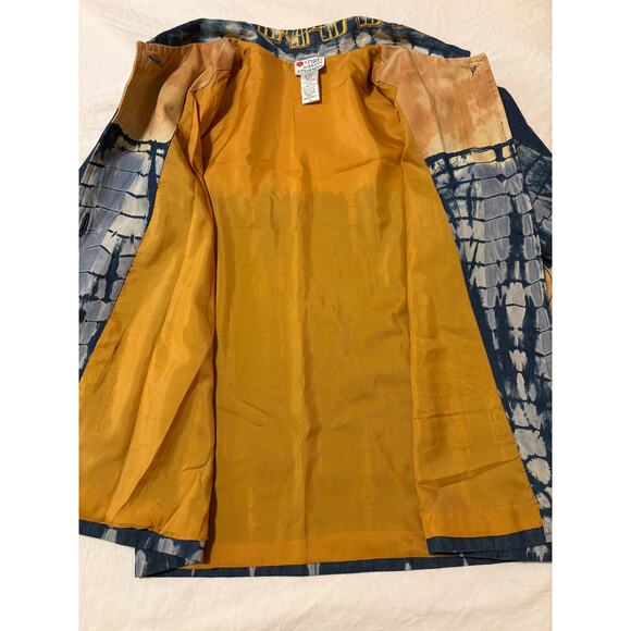 VTG Medium Sandy Starkman Embroidered Women's Jacket Elephants Cotton  EUC - Picture 4 of 9